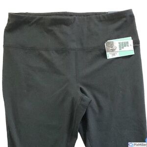 DSG Womens Black Capri Leggings, L, NWT